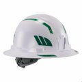 Skullerz By Ergodyne Reflective Hard Hat with Safety Helmet Sticker Kit, Green 8961